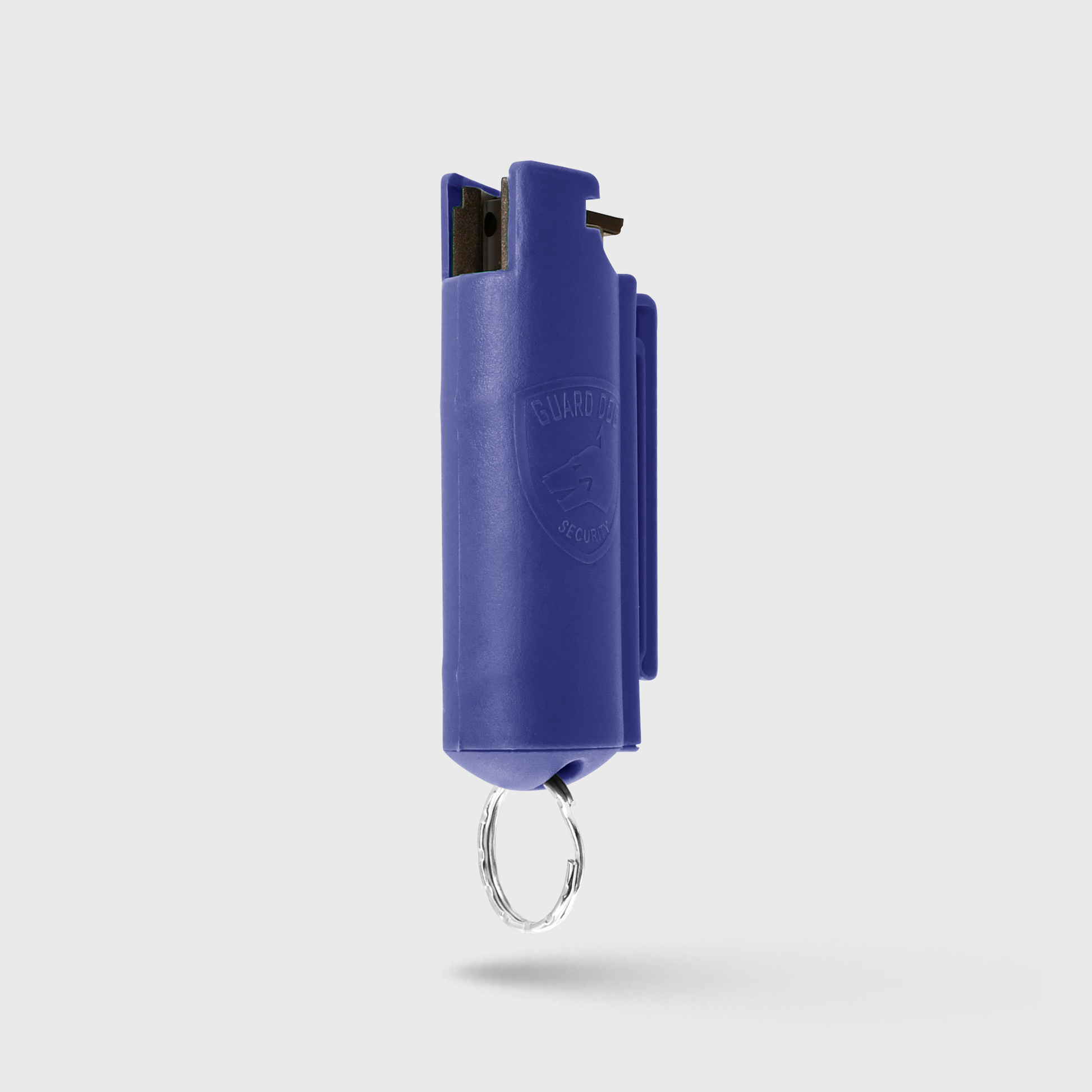 Pepper Spray Hard Case with Belt Clip | 0.5 oz w/ Keychain