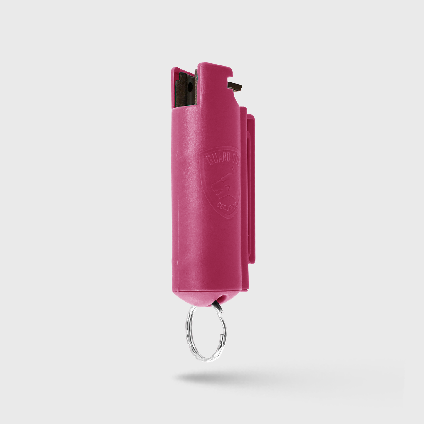 Pepper Spray Hard Case with Belt Clip | 0.5 oz w/ Keychain