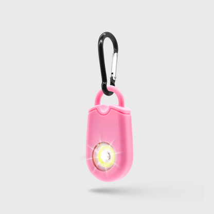 Personal Alarm with Flashlight | 125 dB w/ Carabiner