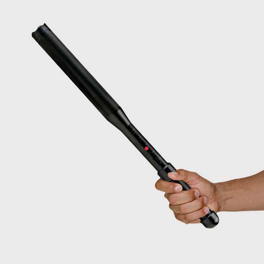 Stun Gun Baton With Flashlight – 260 Lumen 3-Function Light | Titan