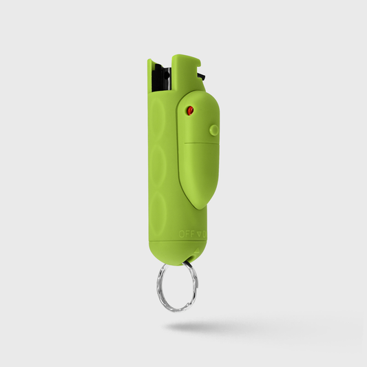 Pepper Spray Accufire 2 with laser sight | Instant snap off w/ keychain