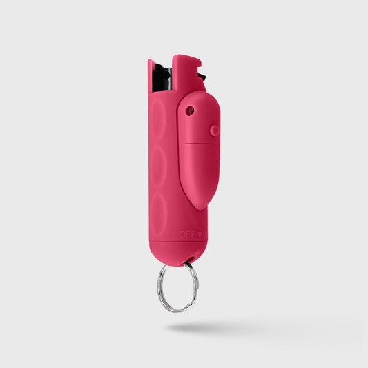 Pepper Spray Accufire 2 with laser sight | Instant snap off w/ keychain