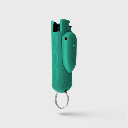 Pepper Spray Accufire 2 with laser sight | Instant snap off w/ keychain