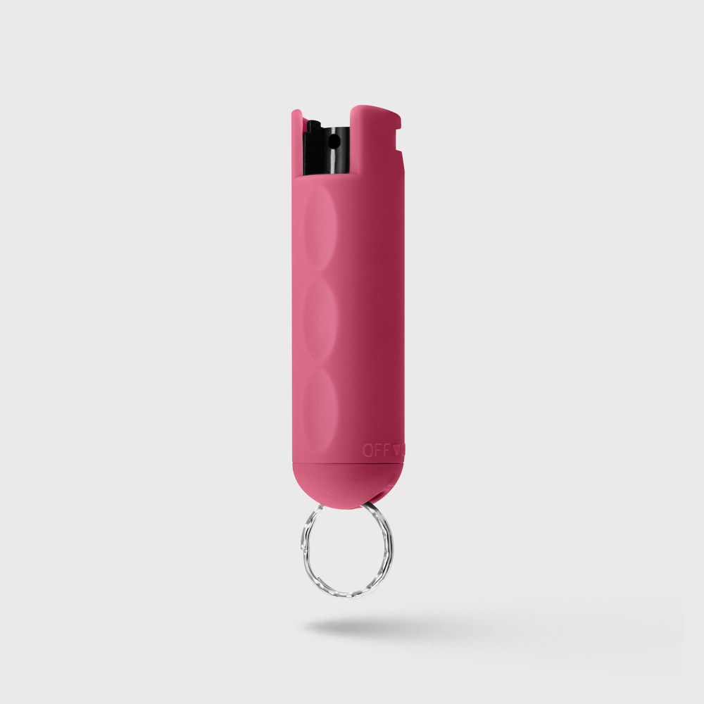 Pepper Spray with Finger Grip | Instant Snap Off w/ Keychain