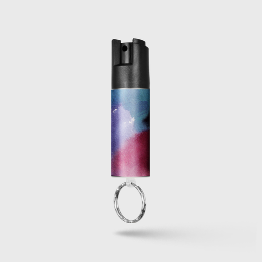 Pepper Spray with Stylish Pattern Design | 0.5 oz w/ Keychain
