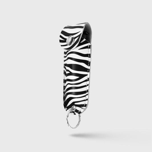 Pepper Spray Soft Leather Case | 0.5 oz w/ Keychain