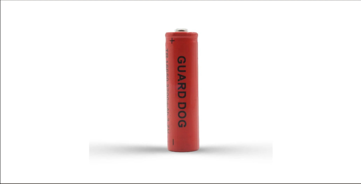 Guard Dog Security Rechargeable 18650 Battery | Lithium Ion 3.7 V