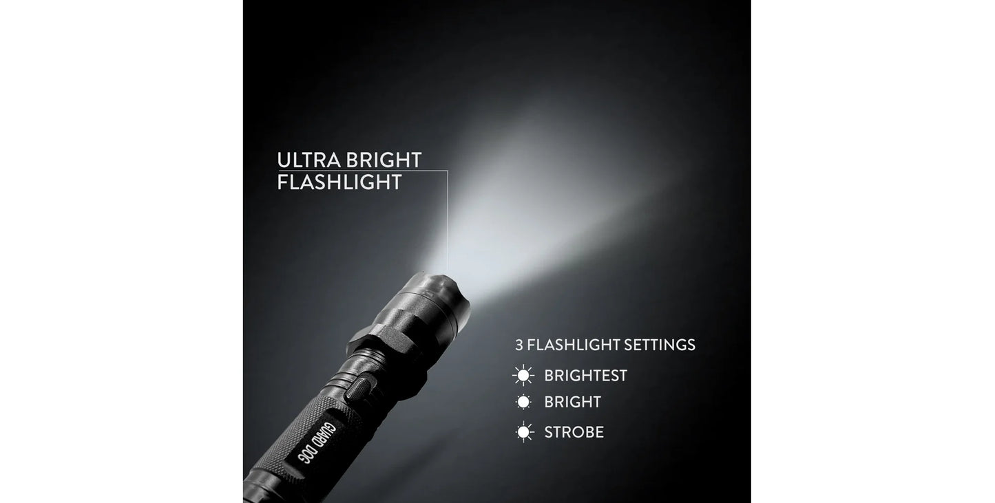 Guard Dog Security Stun Gun Diablo with flashlight | 160 lumen and 3-Function light