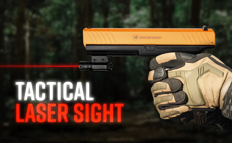 Guard Dog Security Laser Sight | Picatinny and Dovetail Rail Compatible
