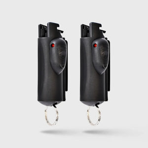 
                  
                    Pepper Spray Accufire with laser sight | Keychain and Belt Clip 2 Pack
                  
                