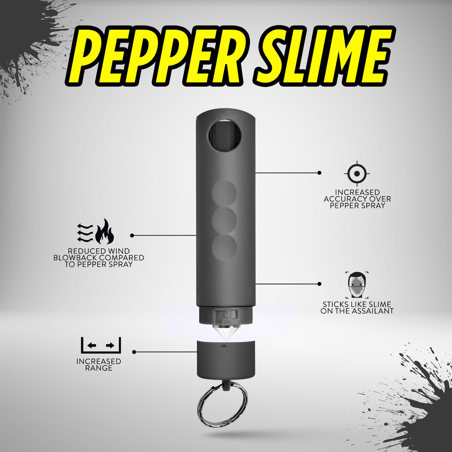 
                  
                    Pepper Gel with Glass Breaker | GID w/ keychain
                  
                