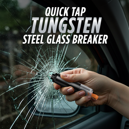 ResQ Window Breaker & Seatbelt Cutter Keychain