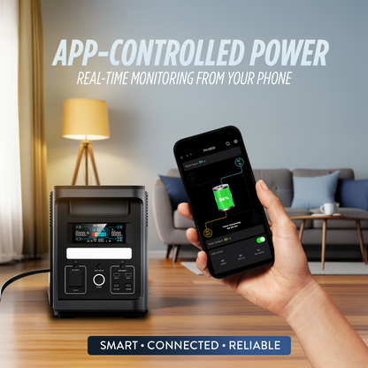 Power Hound 1800 Solar Power System — Generator