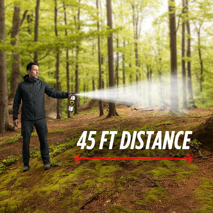 Pepper Spray Pistol Grip Fogger | 45 feet range 24 oz can