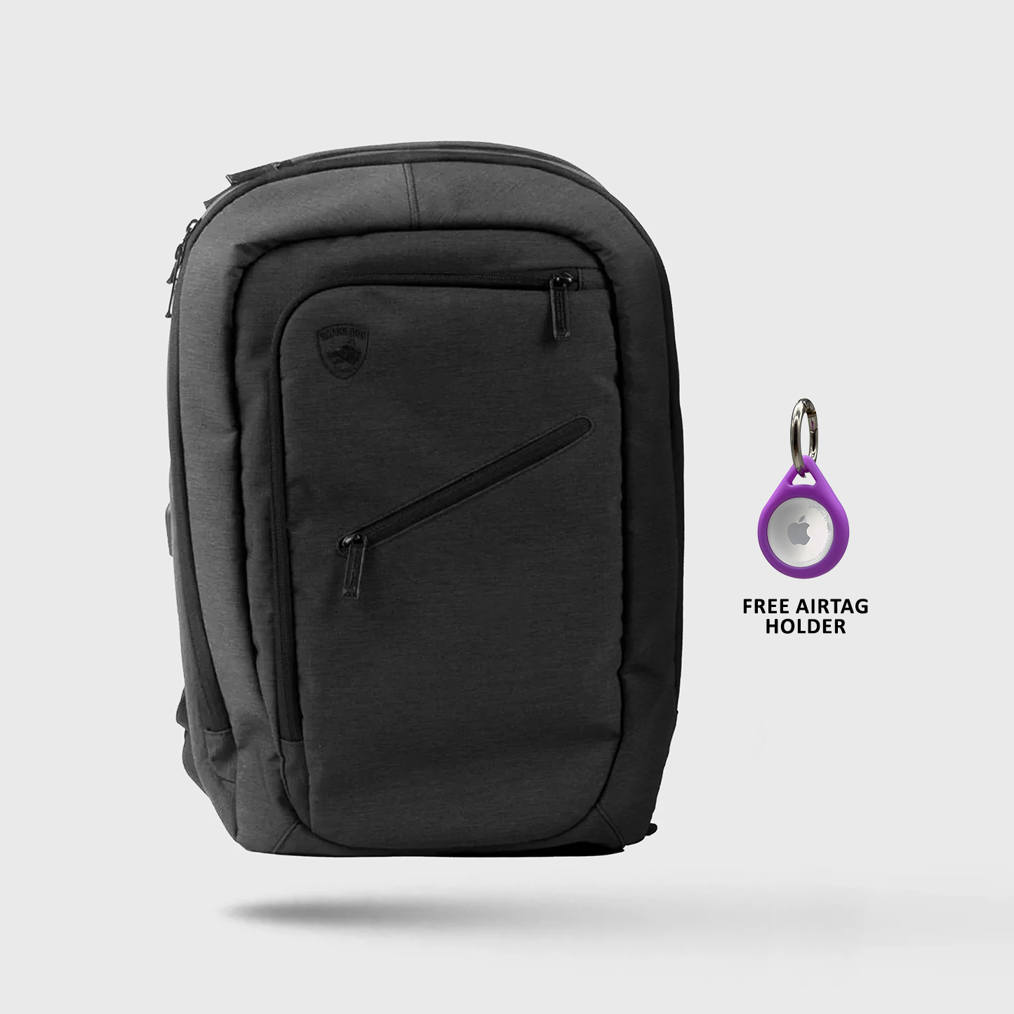 Bulletproof Backpack Proshield Smart Black | TSA Approved w/ Charging Bank