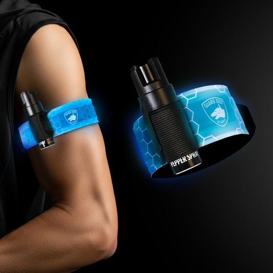 SlapLite LED Armband with Pepper Spray