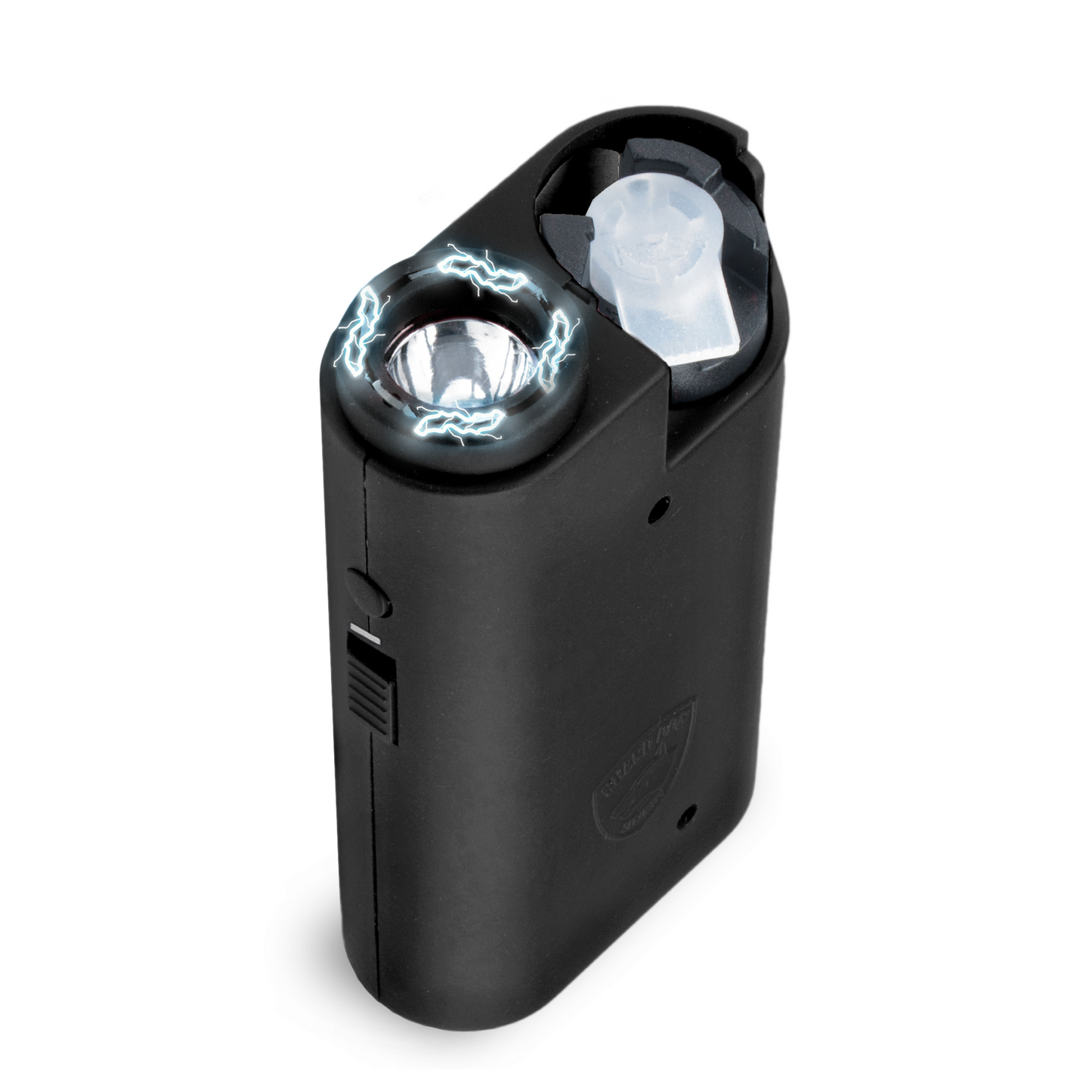 Pepper Spray with Stun Gun and Flashlight | Glow in the dark can