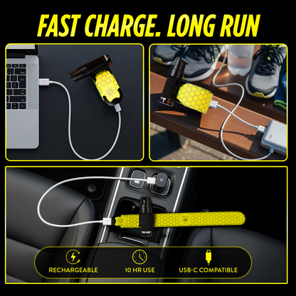 SlapLite LED Armband with Pepper Spray