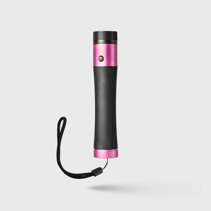 Stun Gun Ivy with Flashlight | 110 Lumen Rubberized Grip