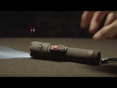 Stun Gun Stealth with Flashlight | 110 Lumen w/ Rubberized Grip