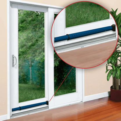 Door Keeper - Heavy Duty Dual Function Security Bar - Easy to Install - Home Security