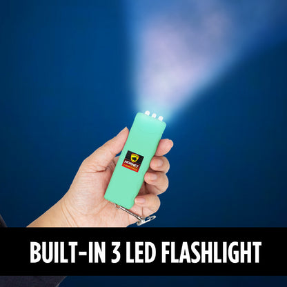 Stun Gun Hornet with Flashlight | 110 Lumen w/ Keychain