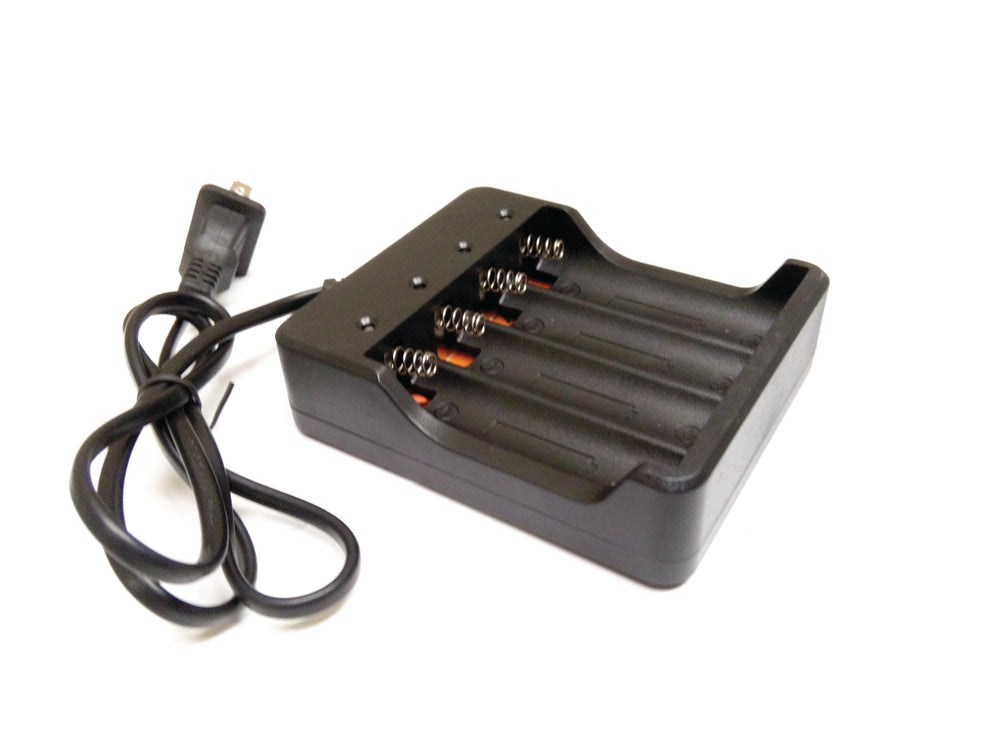 Battery Charger - 4-Battery Charger 18650 Compatible