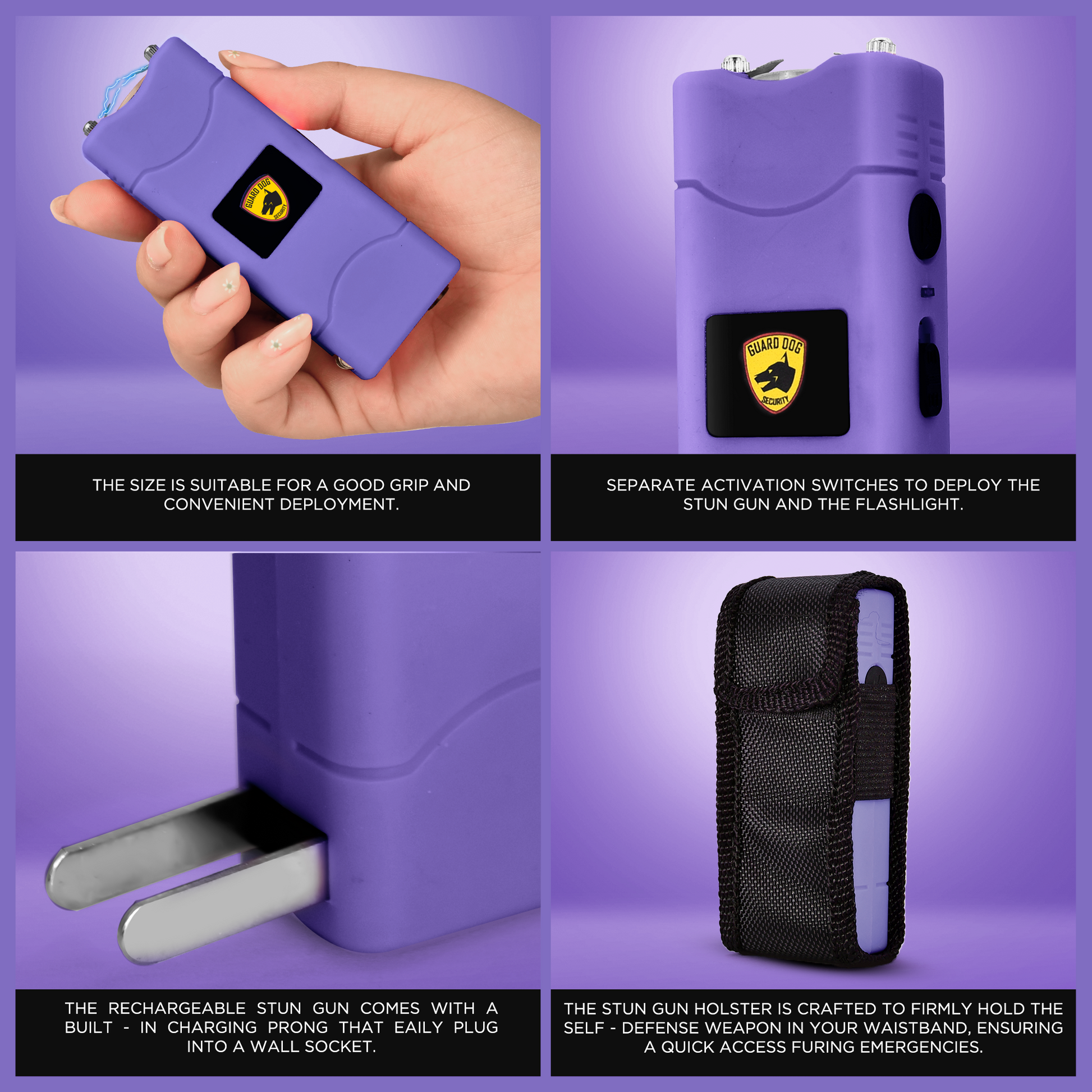 Pepper Spray Soft Case with Stun Gun Combo | 0.5 oz
