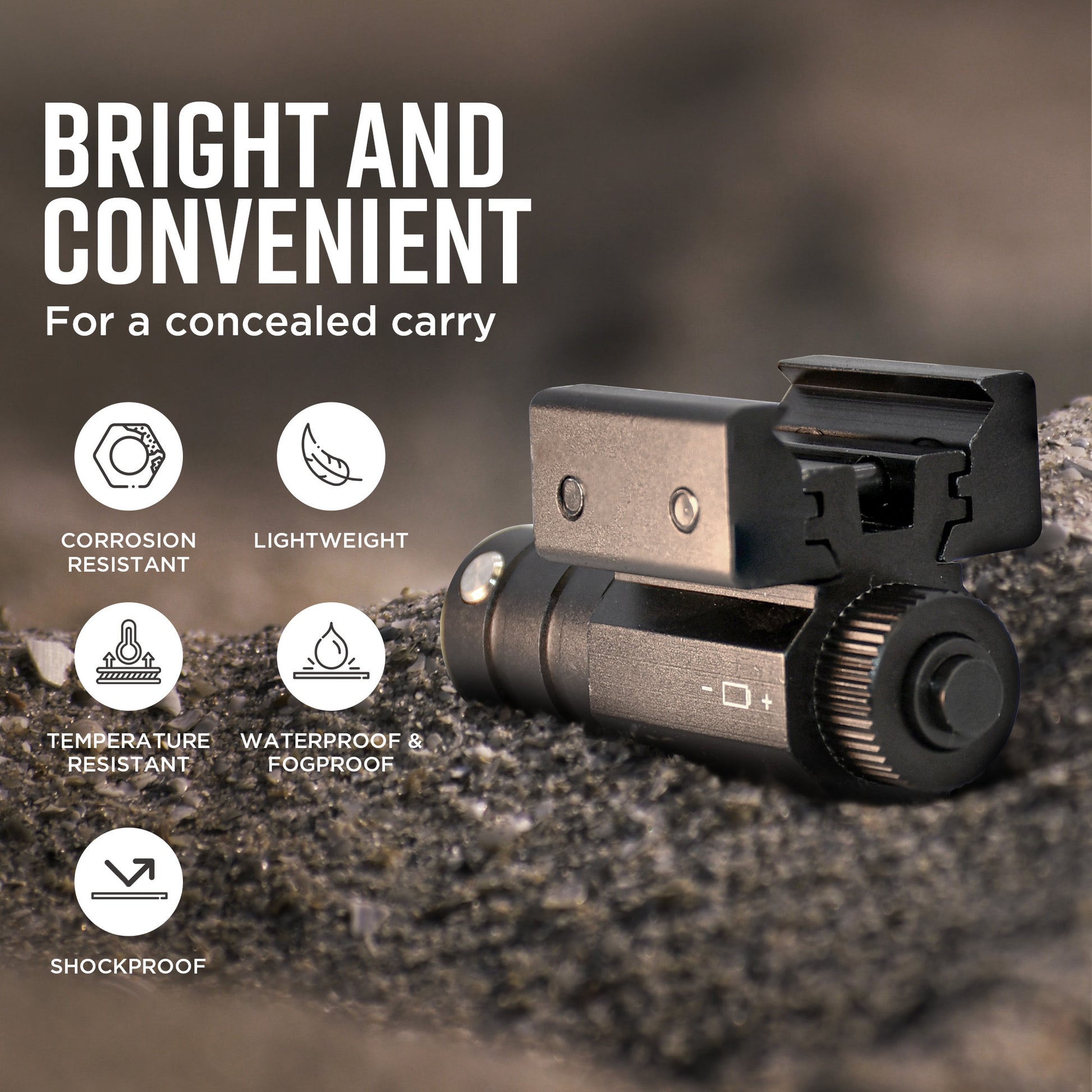 Laser Sight | Picatinny and Dovetail Rail Compatible