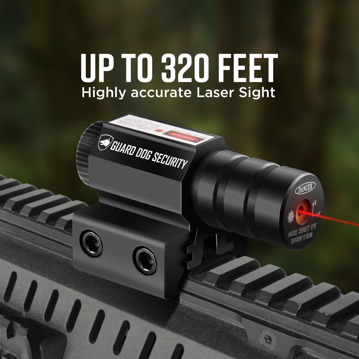 Laser Sight | Picatinny and Dovetail Rail Compatible