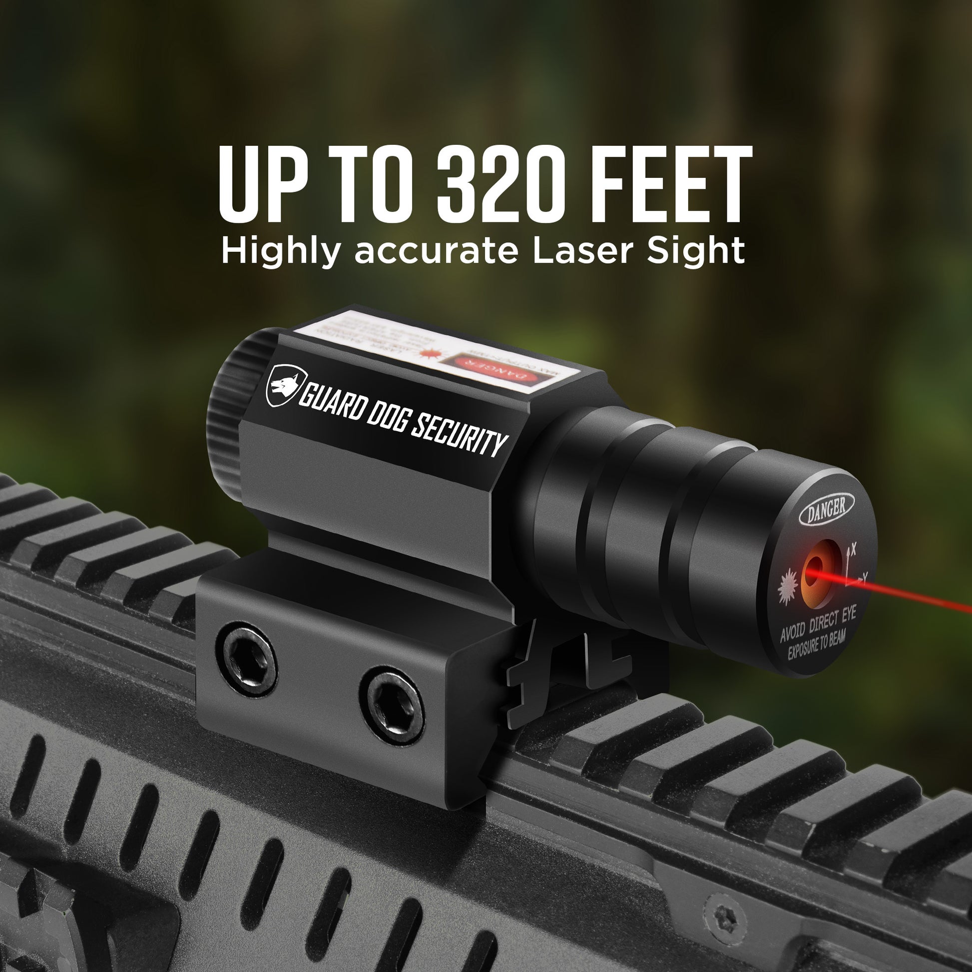 Laser Sight | Picatinny and Dovetail Rail Compatible
