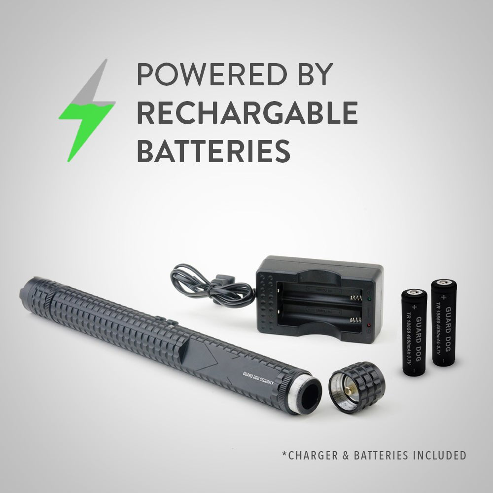 Knightro - Stun Gun Flashlight Concealed Stun Baton - Stun Gun