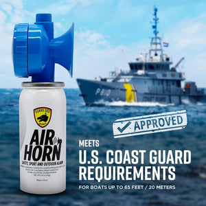 
                  
                    Air Horn 1.4 oz | 1-mile away safety and Outdoor Alarm Refills
                  
                