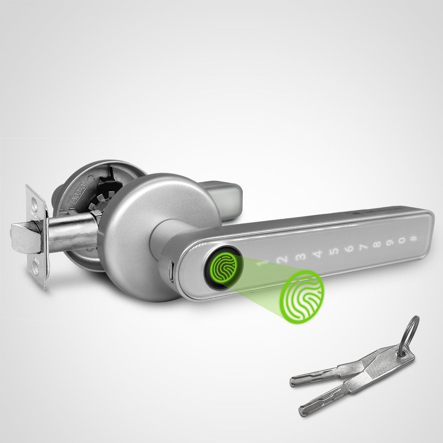 Ziplock Handle Door Lock -