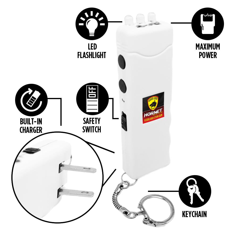 U-Guard Security Products Pocket Stun Gun Flashlight Pepper Spray