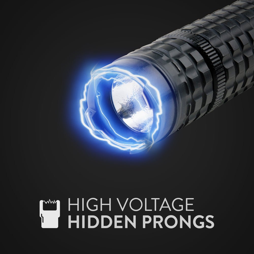 Knightro - Stun Gun Flashlight Concealed Stun Baton - Stun Gun