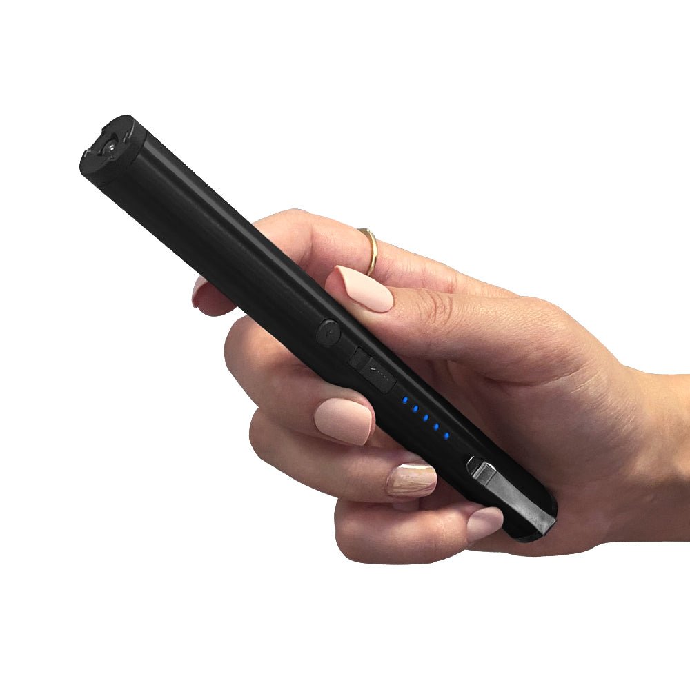 Stun Gun Pen Enlight with Flashlight | 110 Lumen w/ Charging Indicator