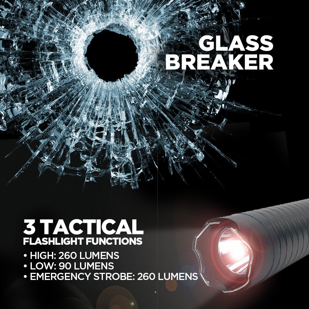 Buy Stun Gun Baton Titan with Flashlight online | Guard Dog Security