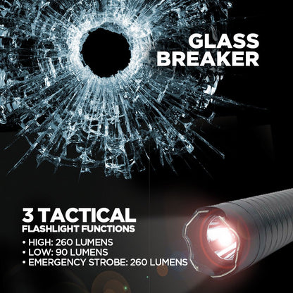 Titan - Stun Gun Baton & Flashlight - Ideal When Walking Your Dog - Stun Gun