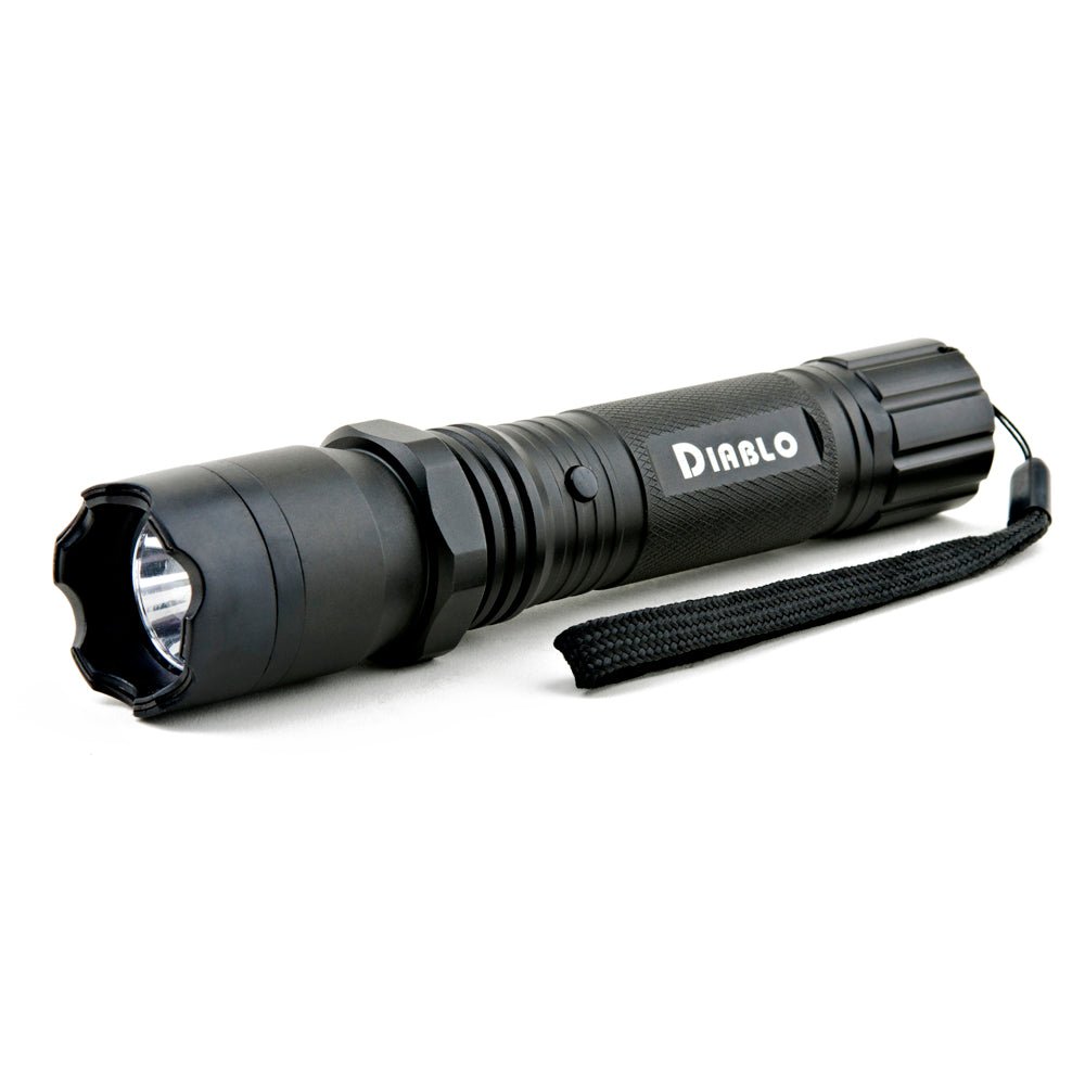 Diablo - Stun Gun Flashlight Concealed Stun 3 Functions - Stun Gun