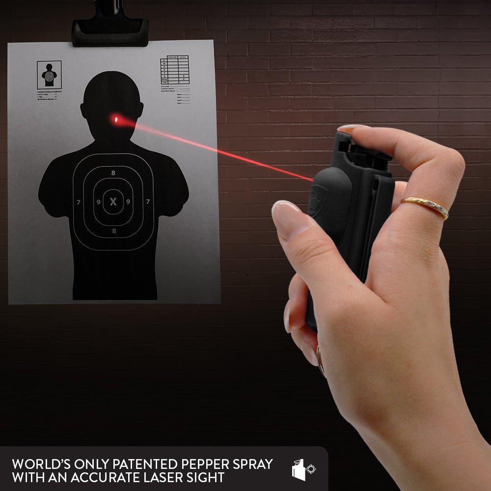 AccuFire - Pepper Spray with Laser Sight. Made in USA. (2 Pack) -