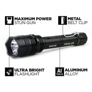 
                  
                    Special Ops - Stun Gun Flashlight Type III Alluminum Body - Stun Gun
                  
                