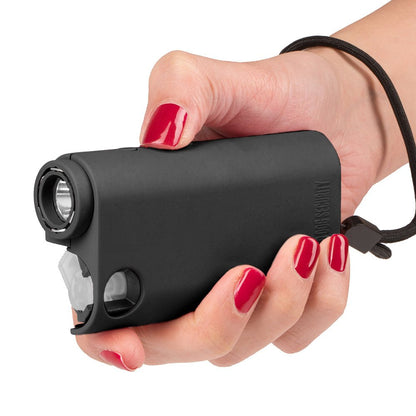 Pepper Spray with Stun Gun and Flashlight | Glow in the dark can
