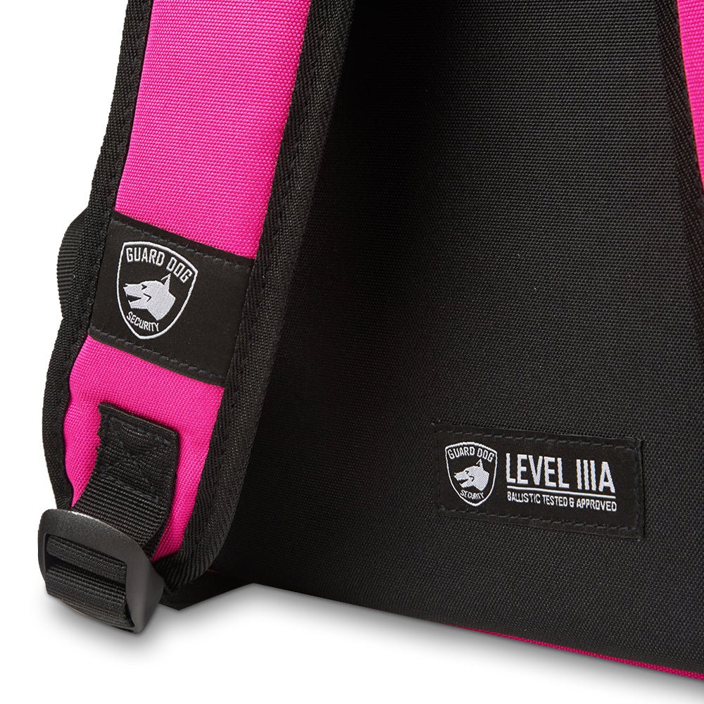 Proshield Scout - Bulletproof Backpack, Level IIIA, Youth Edition (Pink) - Backpack