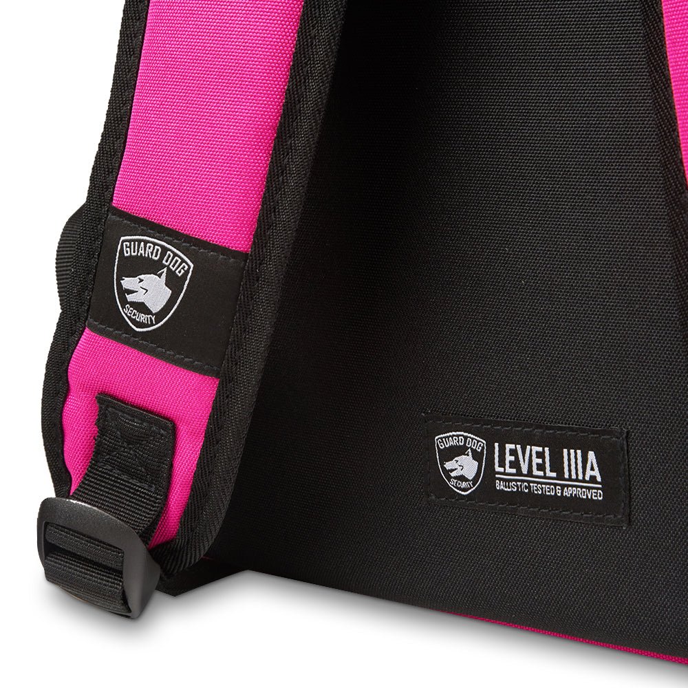 
                  
                    Proshield Scout - Bulletproof Backpack, Level IIIA, Youth Edition (Pink) - Backpack
                  
                
