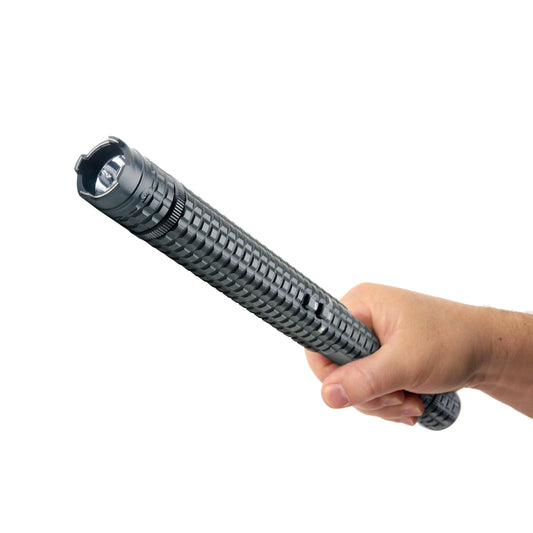 Stun Gun Baton Knightro with Flashlight | 300 Lumen 5-Function Light
