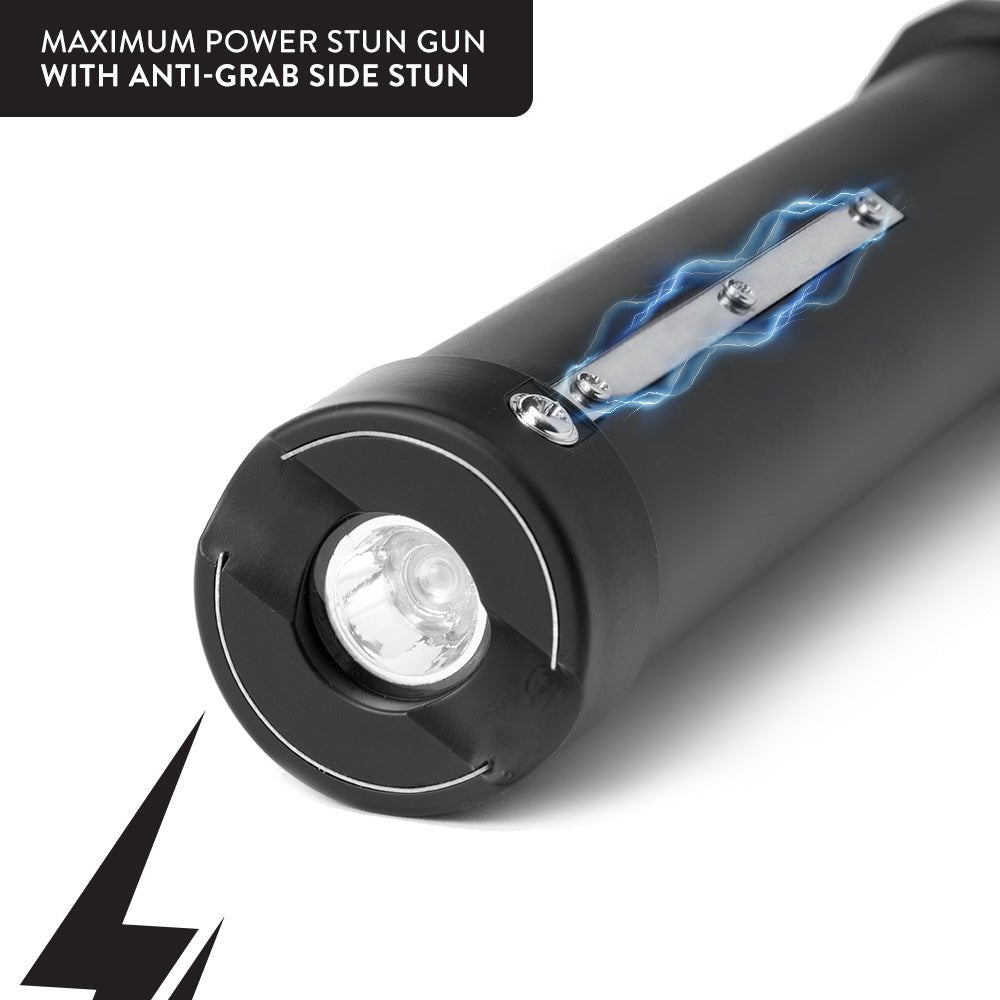 Sidekick - Stun Gun Flashlight with Anti Grab Prongs - Stun Gun