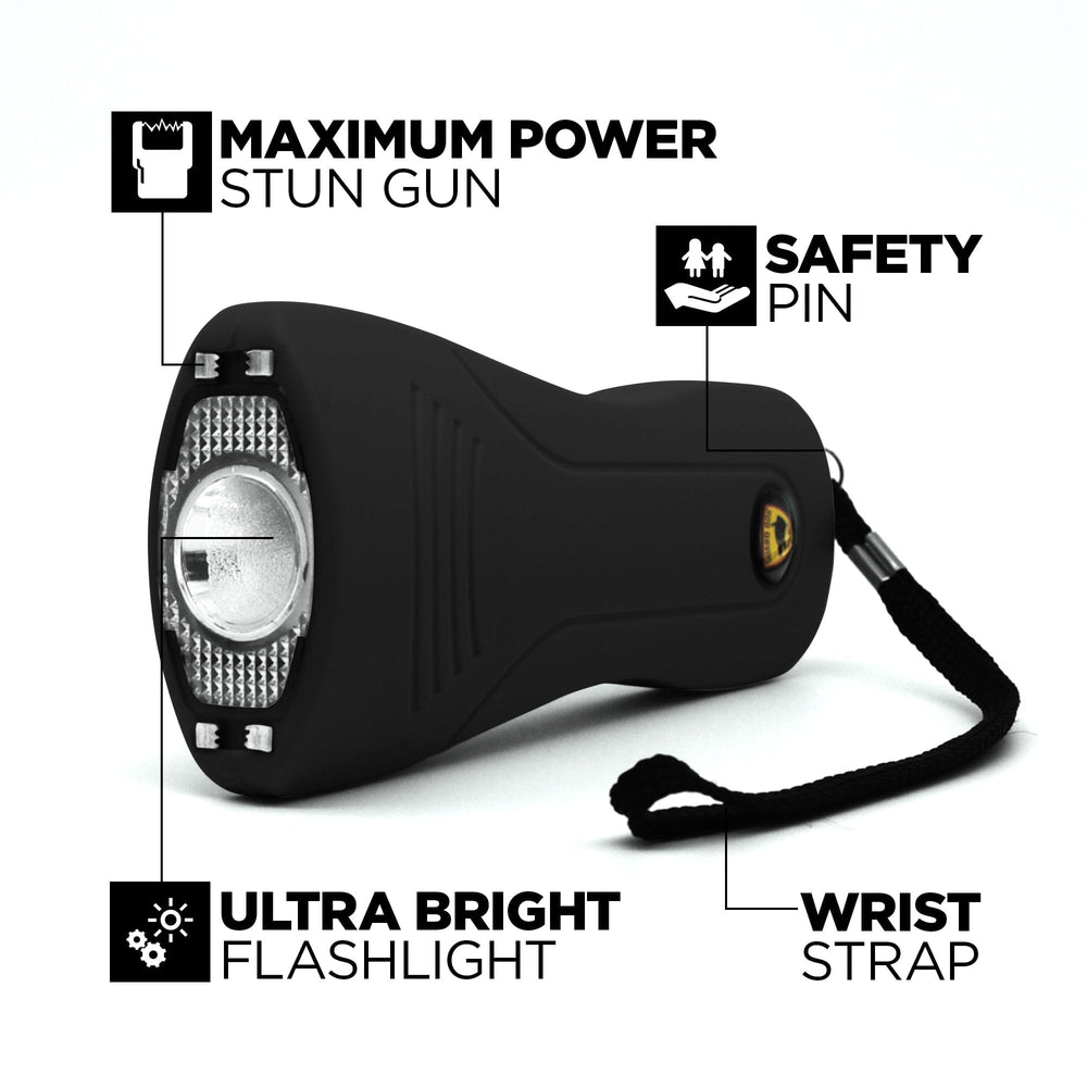 
                  
                    Vice - Compact Stun Gun Flashlight with Disable Pin - Stun Gun
                  
                