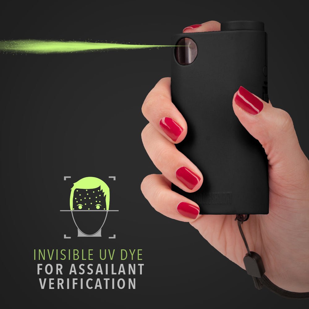 Olympian - 3-in-1 Glow in the Dark Pepper Spray, Stun Gun and LED Flashlight - Stun Gun