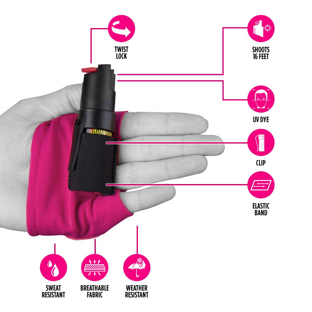 
                  
                    InstaFire Xtreme - Pepper Spray with Knuckle Enforced Sleeve Ideal for Runners - Pepper Spray
                  
                